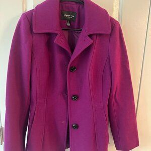 London Fog Burgundy Coat